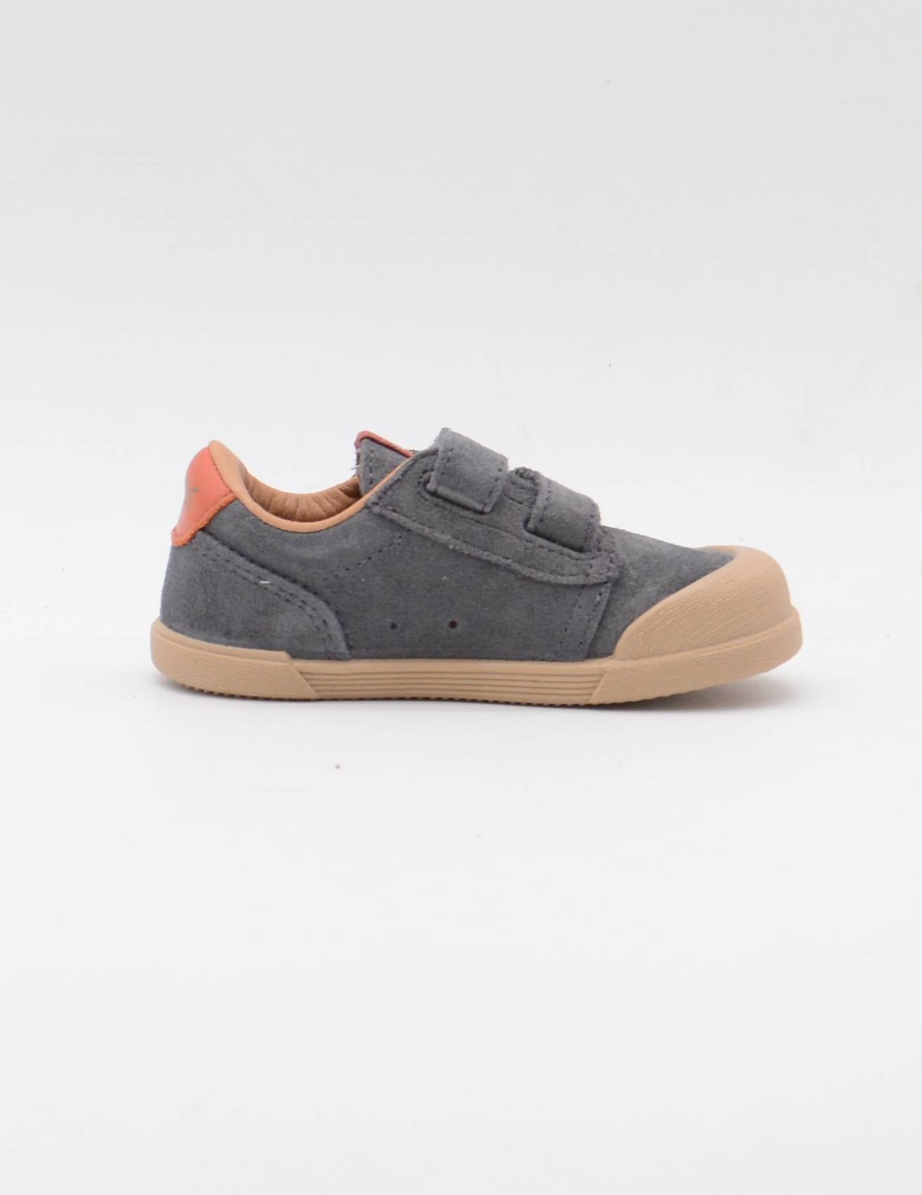 IGOR TENNIS SUEDE GRIS AZUL W10341