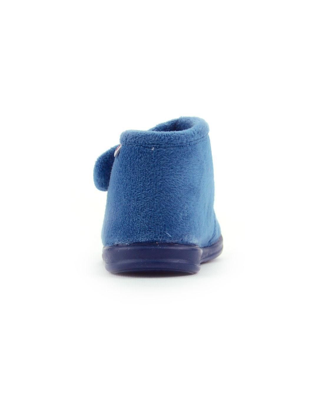 Zapatilla Botin Velcro Azulon