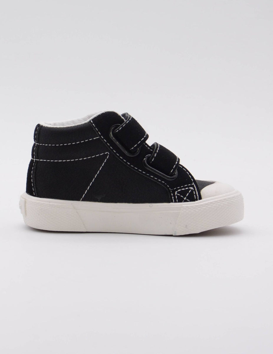 VICTORIA 65176 TRIBU BOTÍN TIRAS EFECTO PIEL NEGRO – CalzadosPachi