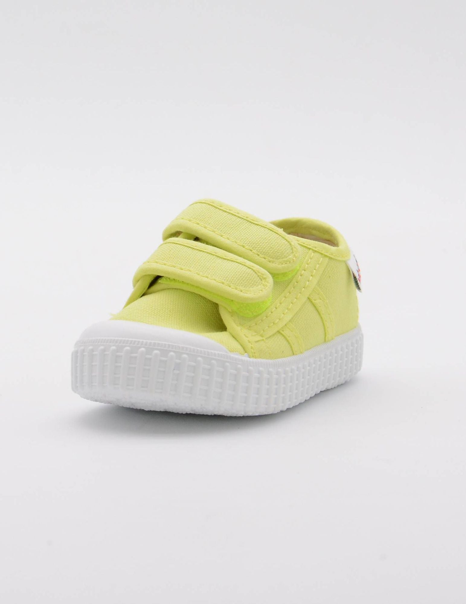 VICTORIA VELCROS 1915 BASKET TIRAS LONA CITRON